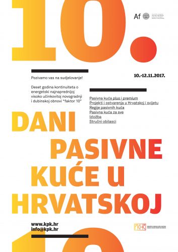 10. Dani pasivne kuće u Hrvatskoj