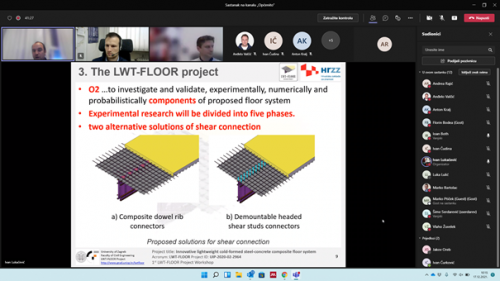 The first workshop of LWT-FLOOR project